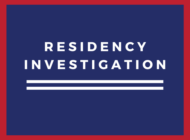 Residency Investigation
