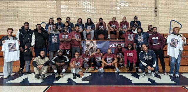 Group photo from the 2024 Rap Curry Alumni Classic Basketball Game.