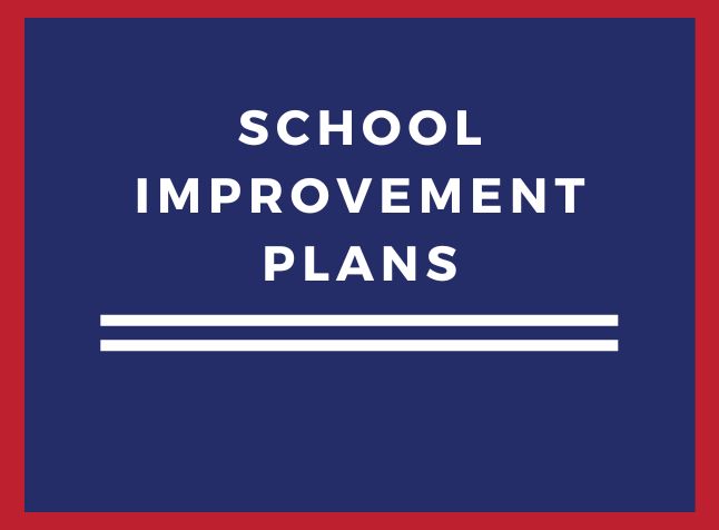 Image says, School Improvement Plans